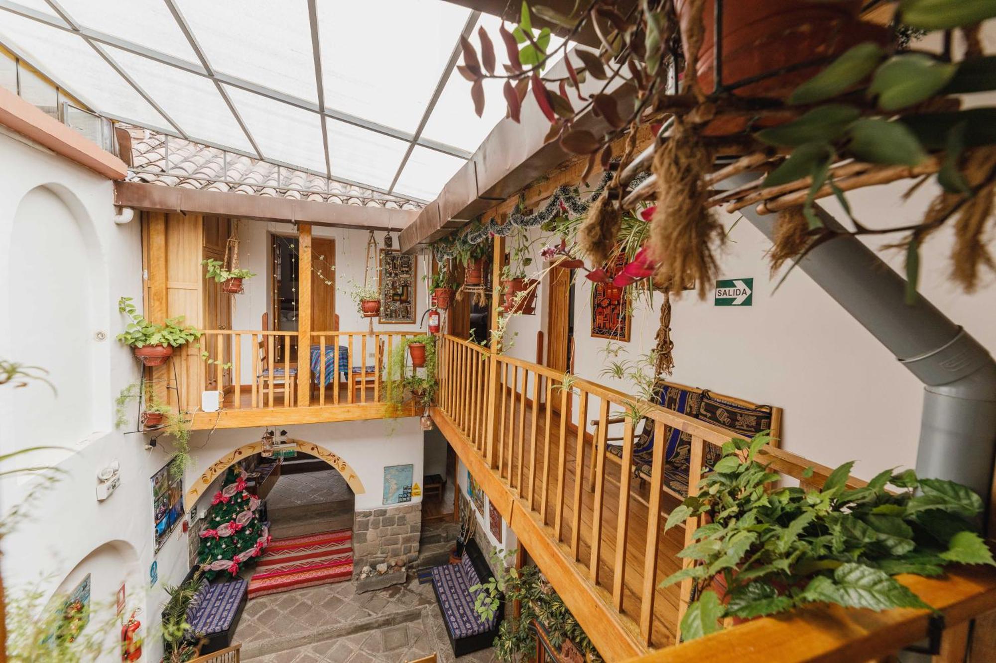 Hostal El Grial Cuzco Exterior foto