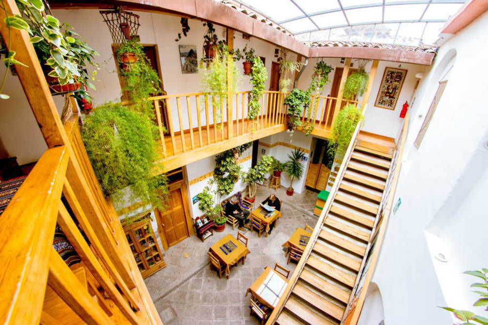 Hostal El Grial Cuzco Exterior foto